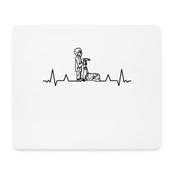 Physiotherapy Chiropractor Physio-Masseur - Mouse Pad (horizontal) - white - Front