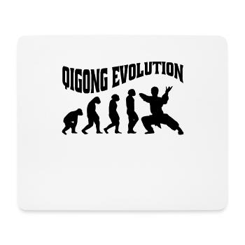 Qi-Gong Chigong Meditation Thai-Chi Evolution - Mousepad (Querformat) - Weiß - Vorne