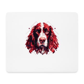Dog Dog Breed Accessories English Springer Spaniel - Mouse Pad (horizontal) - white - Front
