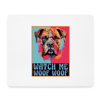 Boxer Dog Breeds Boxer Dogs Accessories Dog Owners - Mouse Pad (horizontal) - white - Front