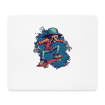 Skateboard Skater Ramp Skating Skating Vintage - Mouse Pad (horizontal) - white - Front