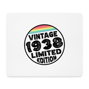 Limited Edition since 1938 Birthday Gift - Mouse Pad (horizontal) - white - Front