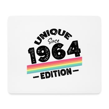 Unique since 1964 Edition Birthday Vintage 1964 - Mouse Pad (horizontal) - white - Front