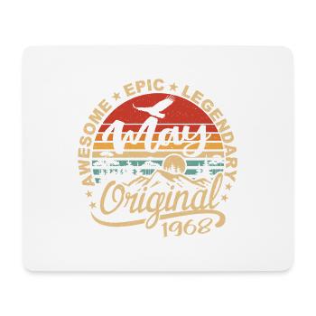 Anniversaire Mai 1968 mai | Gift May 1968 - Tapis de souris (format paysage) - blanc - Devant