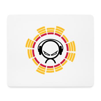 equalizer - Mousepad (Querformat) - Weiß - Vorne