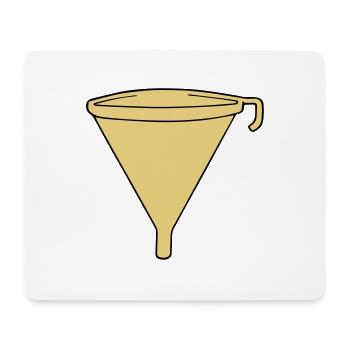 funell - Mousepad (Querformat) - Weiß - Vorne