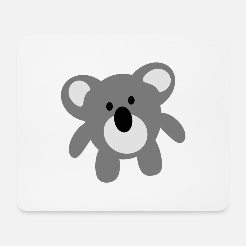 koala - Mouse Pad (horizontal) - white