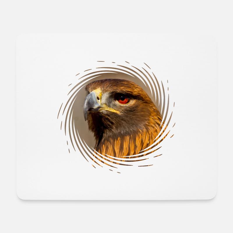 Adler 2017 - Mousepad (Querformat) - Weiß