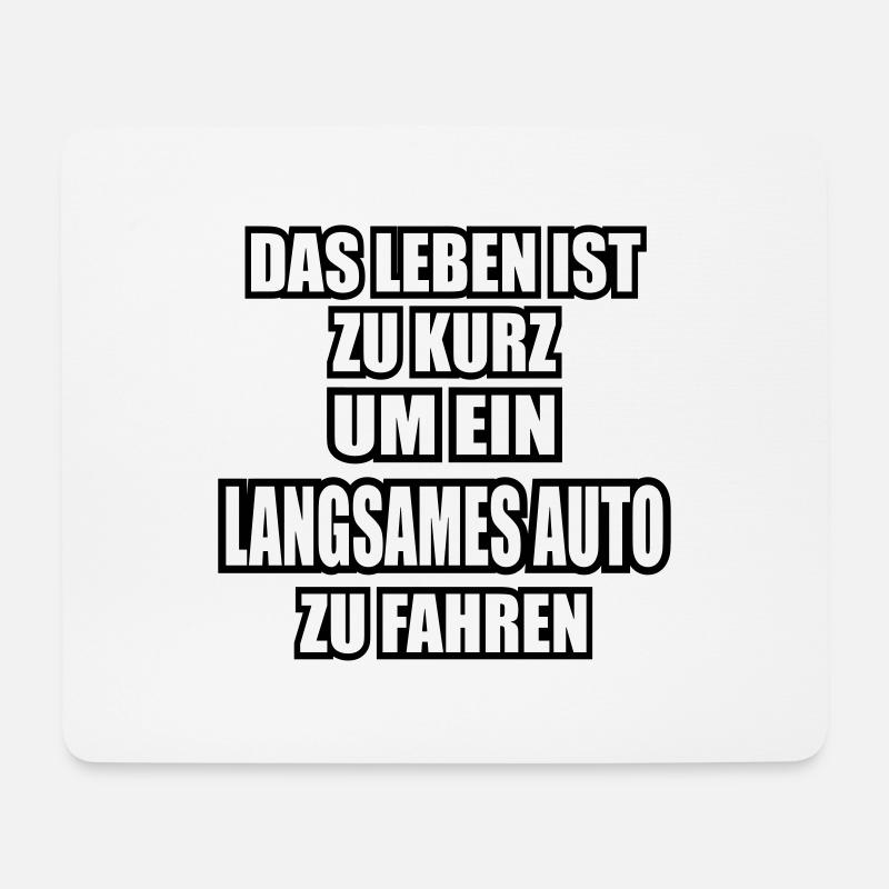 Auto Tuner Autotuner Fan - Mousepad (Querformat) - Weiß