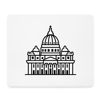 Home of Pontifex - Mousepad (Querformat) - Weiß - Vorne