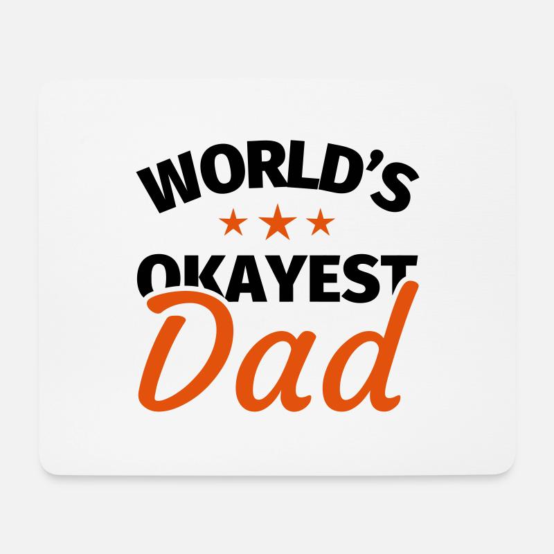 Vater Geschenk - Mousepad (Querformat) - Weiß