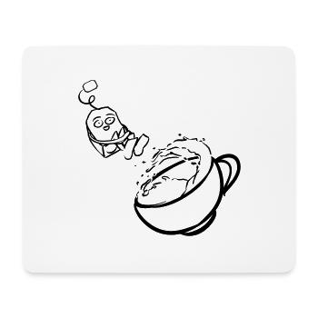 Tea - Mouse Pad (horizontal) - white - Front