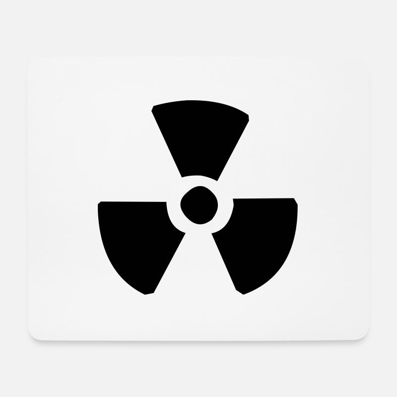 Radioaktiv Fallout - Mousepad (Querformat) - Weiß