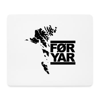 Faroe Islands - Mouse Pad (horizontal) - white - Front