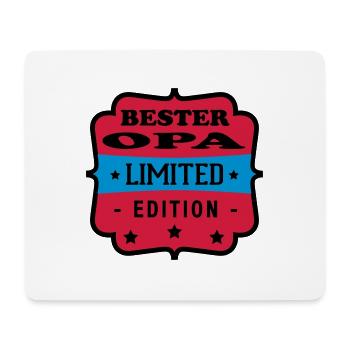 Bester opa limited edition - Mousepad (Querformat) - Weiß - Vorne