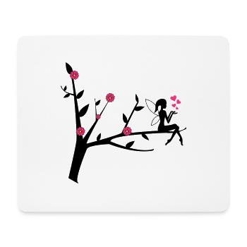 elfe_002 - Mousepad (Querformat) - Weiß - Vorne