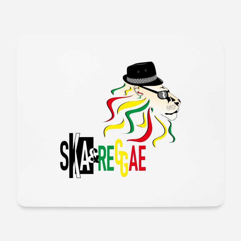 Ska & Reggae - Mouse Pad (horizontal) - white