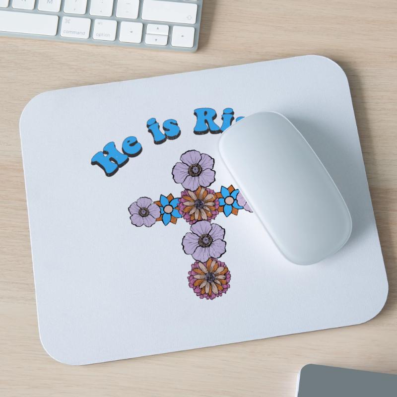Happy Easter Easter Easter Egg Easter Celebration Easter Mouse Pad (horizontal)