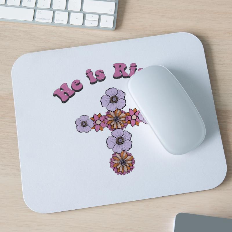 Happy Easter Easter Easter Egg Easter Celebration Easter Mouse Pad (horizontal)