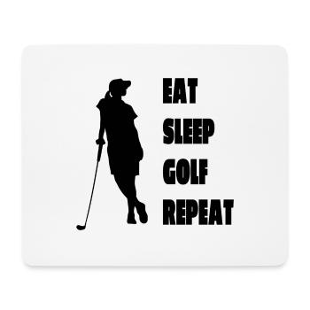 Golfers Golf Course Golf Golf Golf Club - Mouse Pad (horizontal) - white - Front
