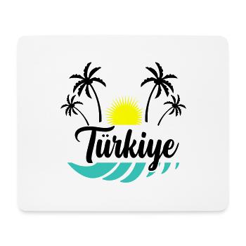 Türkiye - Mouse Pad (horizontal) - white - Front