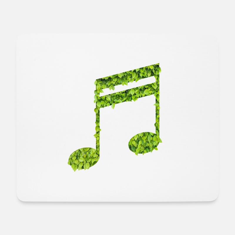 Klang der Natur - Mousepad (Querformat) - Weiß