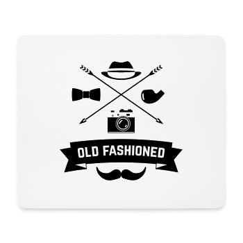 Old Fashioned - Mousepad (Querformat) - Weiß - Vorne