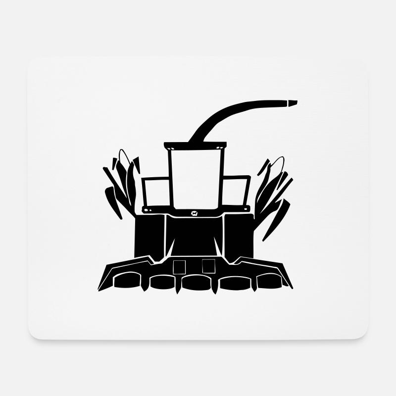Design Häcksler - Mousepad (Querformat) - Weiß