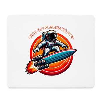Surfing the Solar Winds Tee - Mousepad (Querformat) - Weiß - Vorne