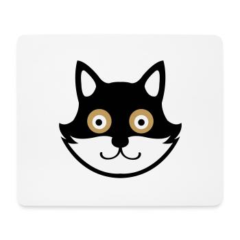 cat - Mousepad (Querformat) - Weiß - Vorne