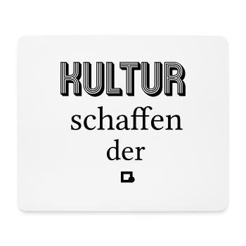 Cultural Worker - Mouse Pad (horizontal) - white - Front