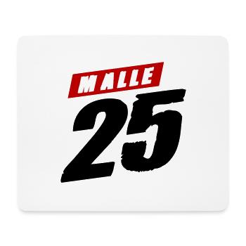 Malle 2025 Trikot - Mousepad (Querformat) - Weiß - Vorne
