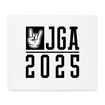 Jga 2025 Junggesellenabschied Party - Mousepad (Querformat) - Weiß - Vorne