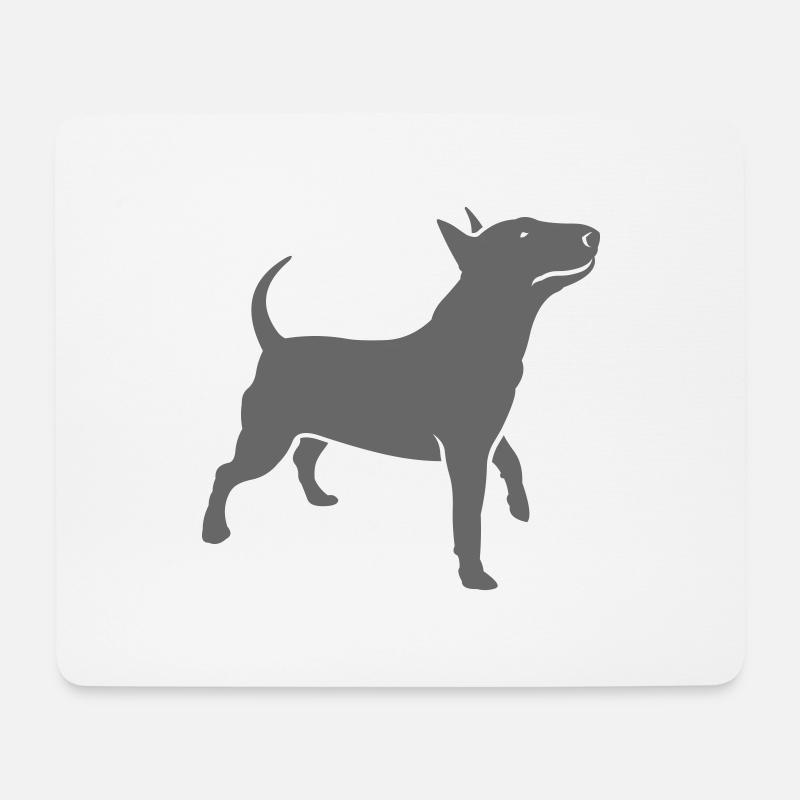 bully_headup - Mouse Pad (horizontal) - white