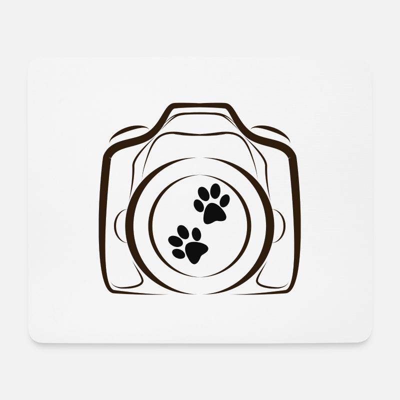 Tierfotografie - Mousepad (Querformat) - Weiß