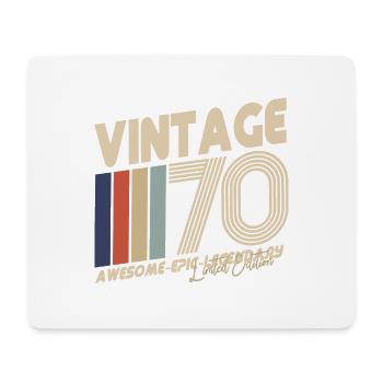 1970 - Mouse Pad (horizontal) - white - Front