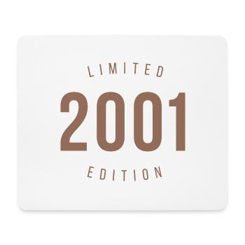 2001 Limited Edition Retro Style Birthday Gift - Mouse Pad (horizontal) - white - Front