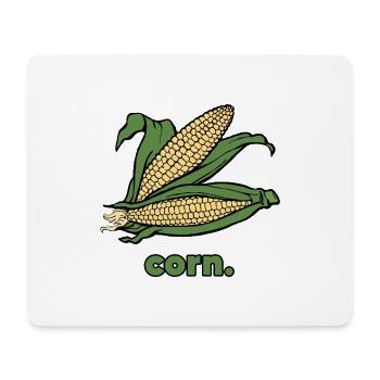 Corn | vegetable - Mouse Pad (horizontal) - white - Front