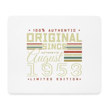 August 1958 Retro August 1958 August 1958 Anniversary - Mouse Pad (horizontal) - white - Front
