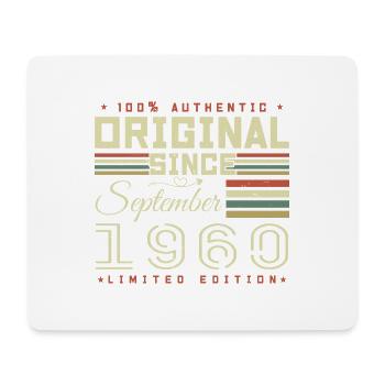September 1960 Limitierte Auflage zum 65-jährigen Jubiläum - Mousepad (Querformat) - Weiß - Vorne