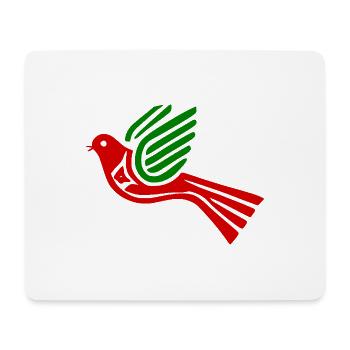 Dove of peace dove - Mouse Pad (horizontal) - white - Front