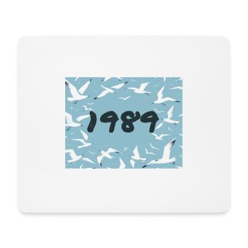 1989 - T Swift - Mouse Pad (horizontal) - white - Front