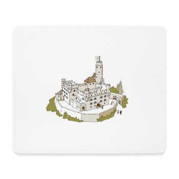 Sunshine Castle - Mouse Pad (horizontal) - white - Front