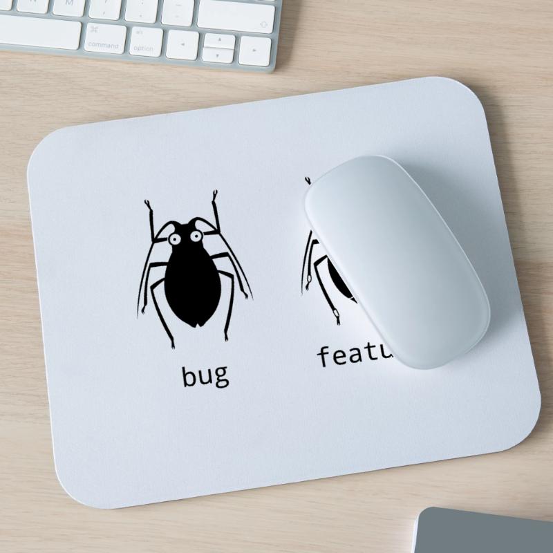 Bug oder feature Mousepad (Querformat)