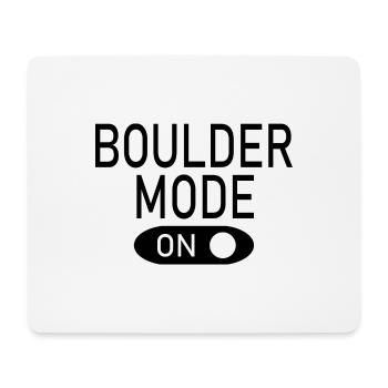 Bouldern Klettern Climbing - Mousepad (Querformat) - Weiß - Vorne