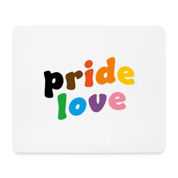 Pride Love Month LGBTQIA+ Gay - Mousepad (Querformat) - Weiß - Vorne