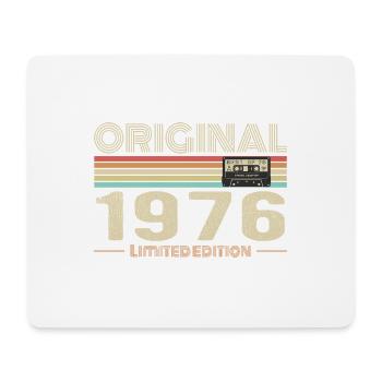 Original 1976 Jahrgang 1976 Retro Geburtstag 1976 - Mousepad (Querformat) - Weiß - Vorne
