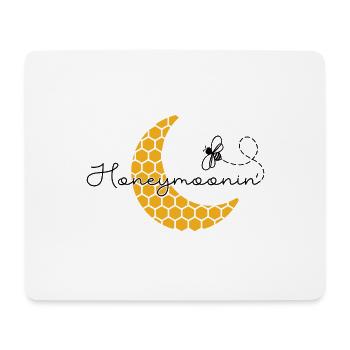 Honeymooners Flitterwochen Honeymooning Hochzeit - Mousepad (Querformat) - Weiß - Vorne