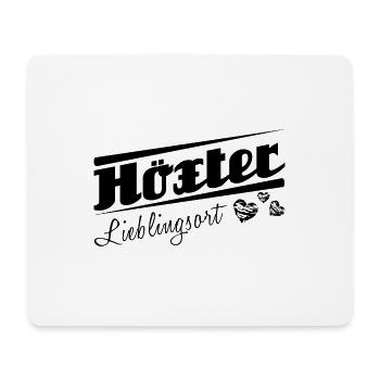Höxter - Lieblingsort mit Stadtnamen - Mousepad (Querformat) - Weiß - Vorne