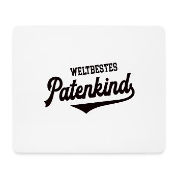 Weltbestes Patenkind Geburtstag Taufe Paten Kind - Mousepad (Querformat) - Weiß - Vorne